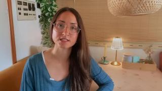 Adriana en su canal de YouTube.