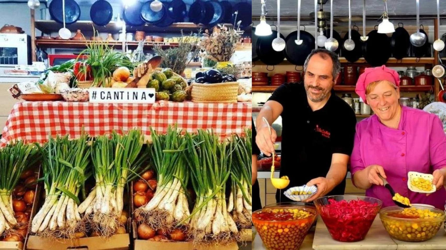 Eva y Jaume y La Cantina. EE