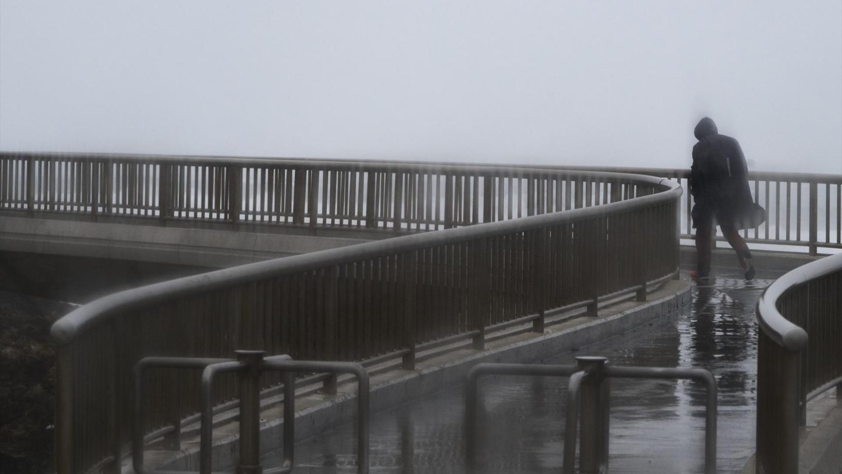 Imagen de archivo de un temporal. César Ortiz / Europa Press