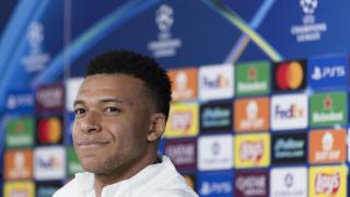 Mbappé, en rueda de prensa