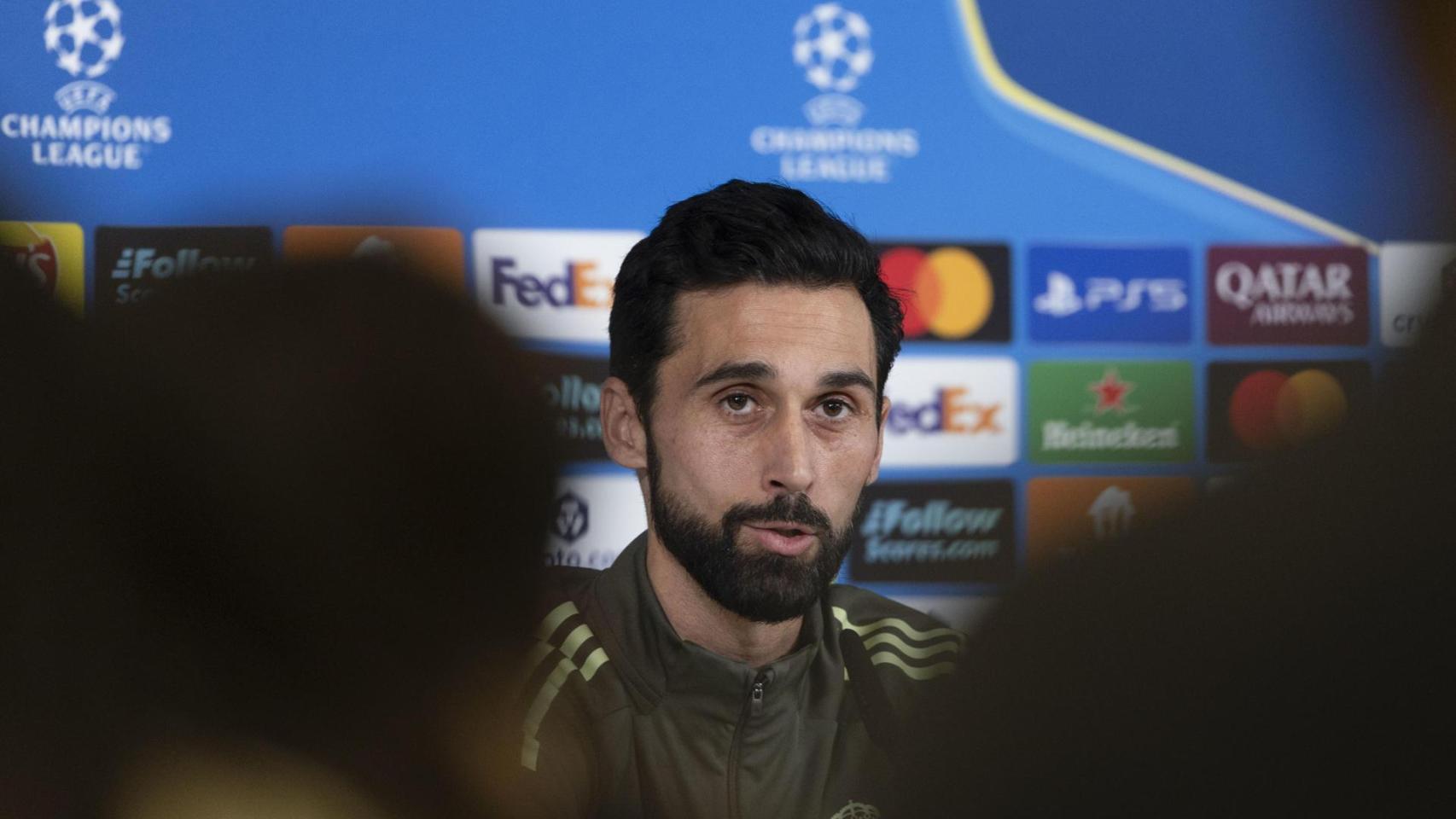 Álvaro Arbeloa, en rueda de prensa