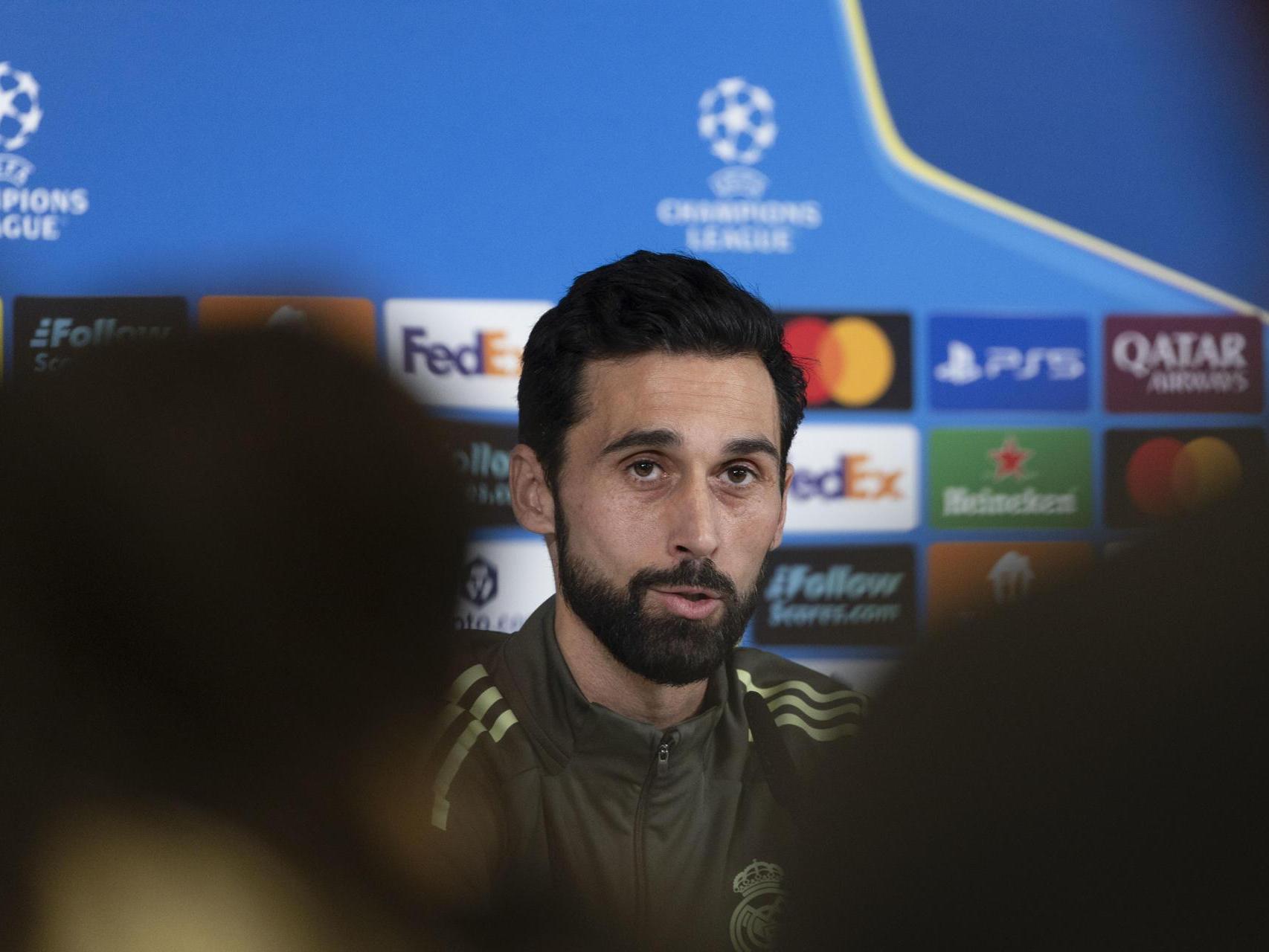 Álvaro Arbeloa, en rueda de prensa