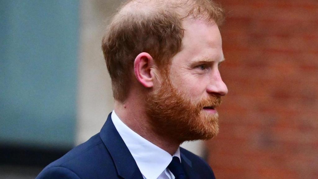 El príncipe Harry, en el Tribunal Superior de Londres este lunes, 19 de enero de 2026.