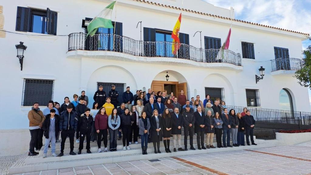 Minuto de silencio en Alhaurín el Grande.