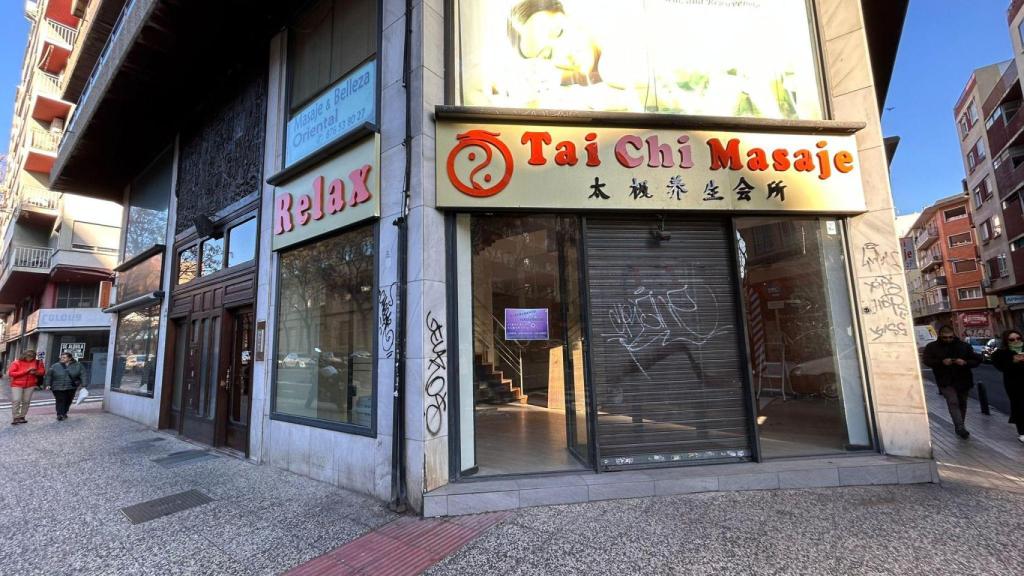 Fachada del nuevo local.