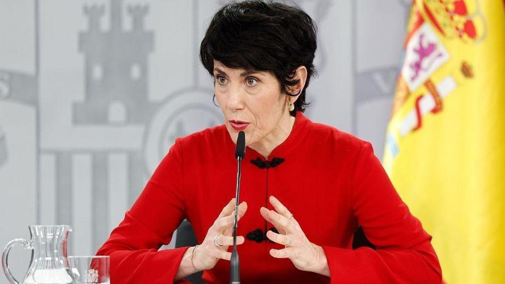 Elma Saiz, ministra de Inclusión, Seguridad Social y Migraciones.