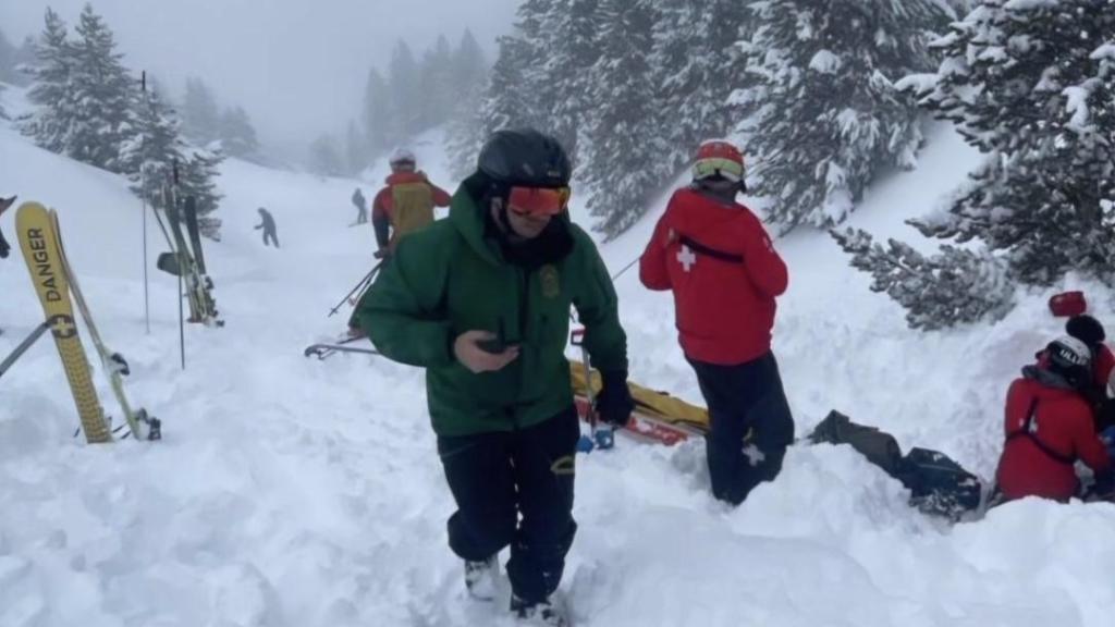 El Greim en el rescate de un joven de 26 años en el barranco de Piumestre