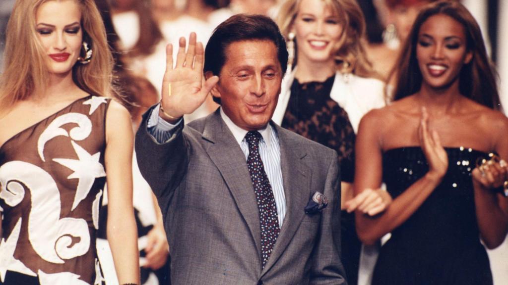 Valentino, en uno de sus desfiles.