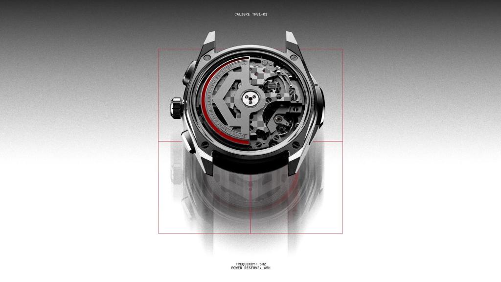 Calibre del TAG Heuer Carrera Split-Seconds Cronograph.