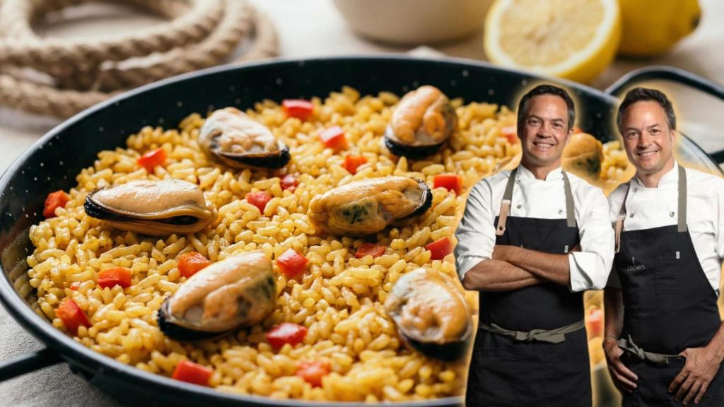 Hermanos Torres (55), chefs, en un montaje de El Español