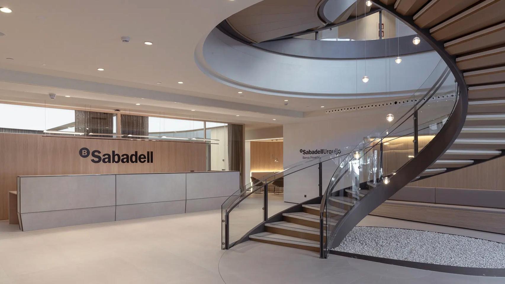 Oficinas de Sabadell Urquijo en Barcelona.