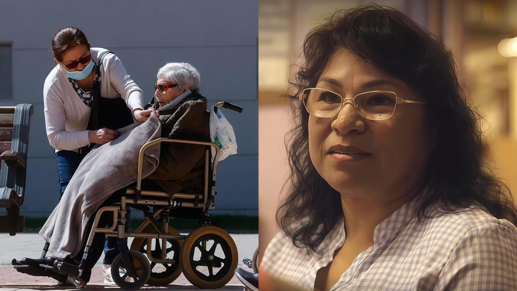 Sandra, empleada del hogar