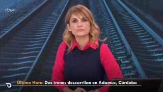 Lourdes Maldonado presentó un especial informativo en La 1 sobre el accidente ferroviario.