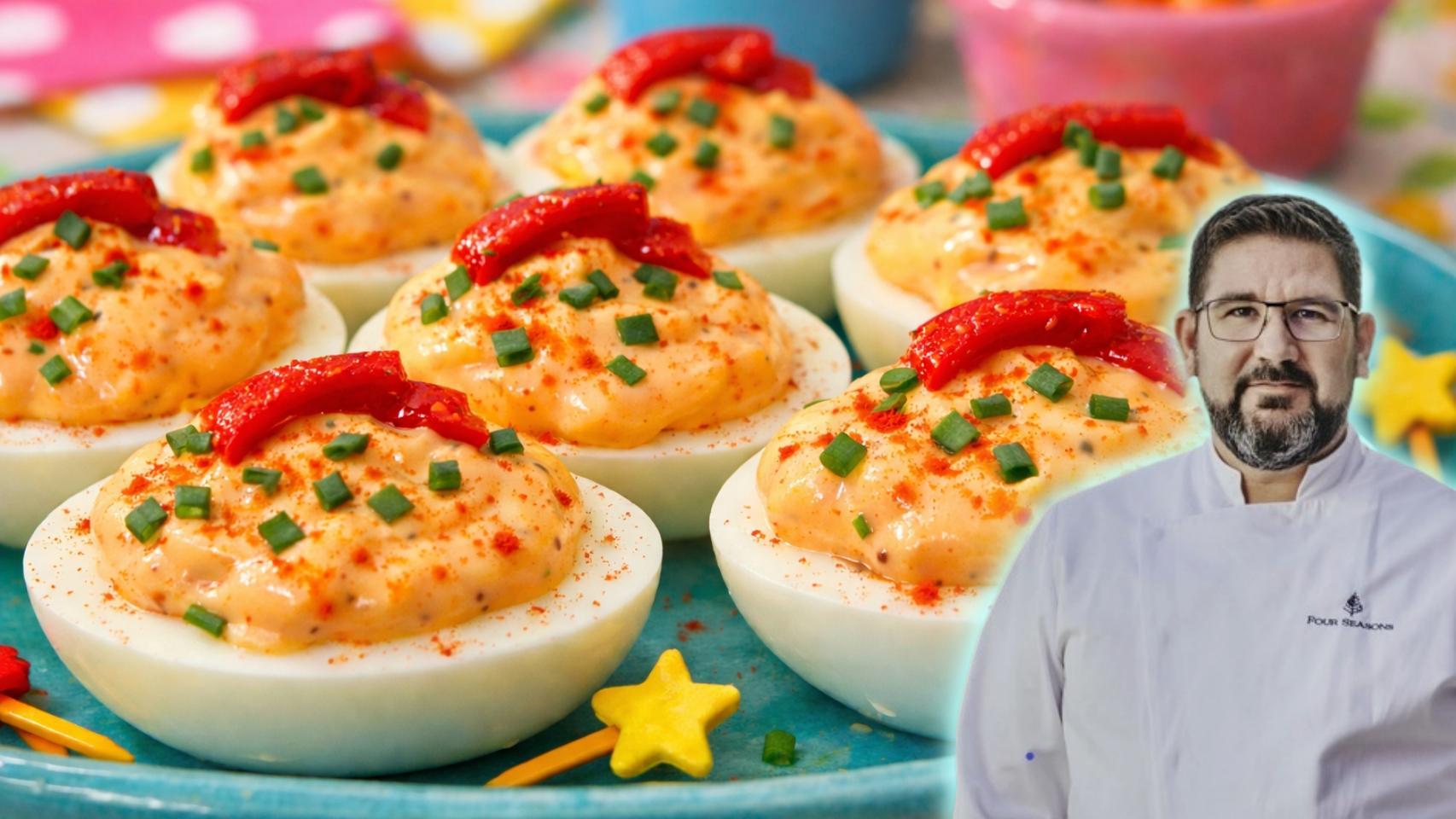 Dani García (50), chef, en un montaje de El Español