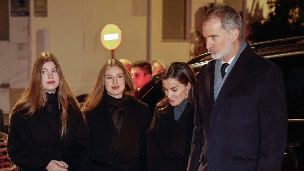 La Familia Real en Atenas.