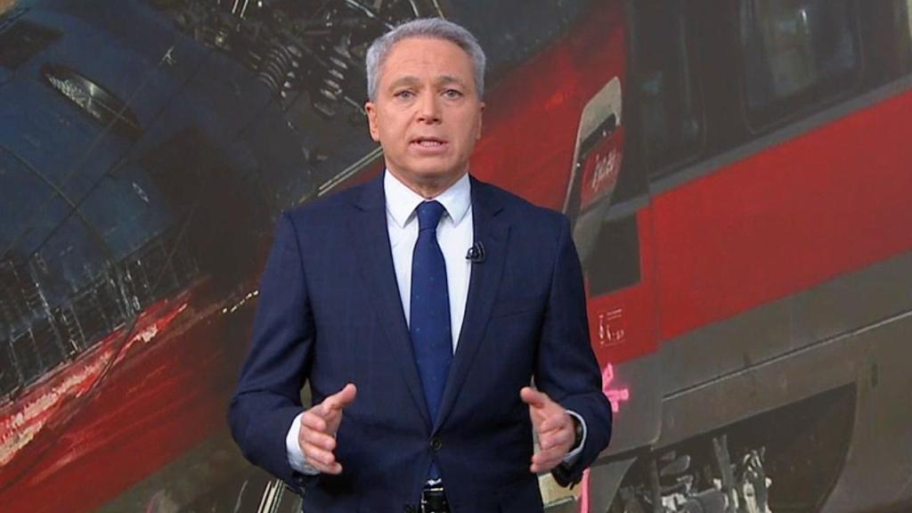 Vicente Vallés, presentador de 'Antena 3 Noticias'.