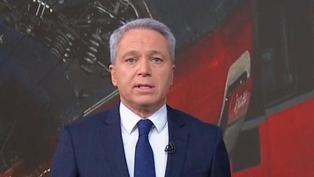Vicente Vallés, presentador de 'Antena 3 Noticias'.