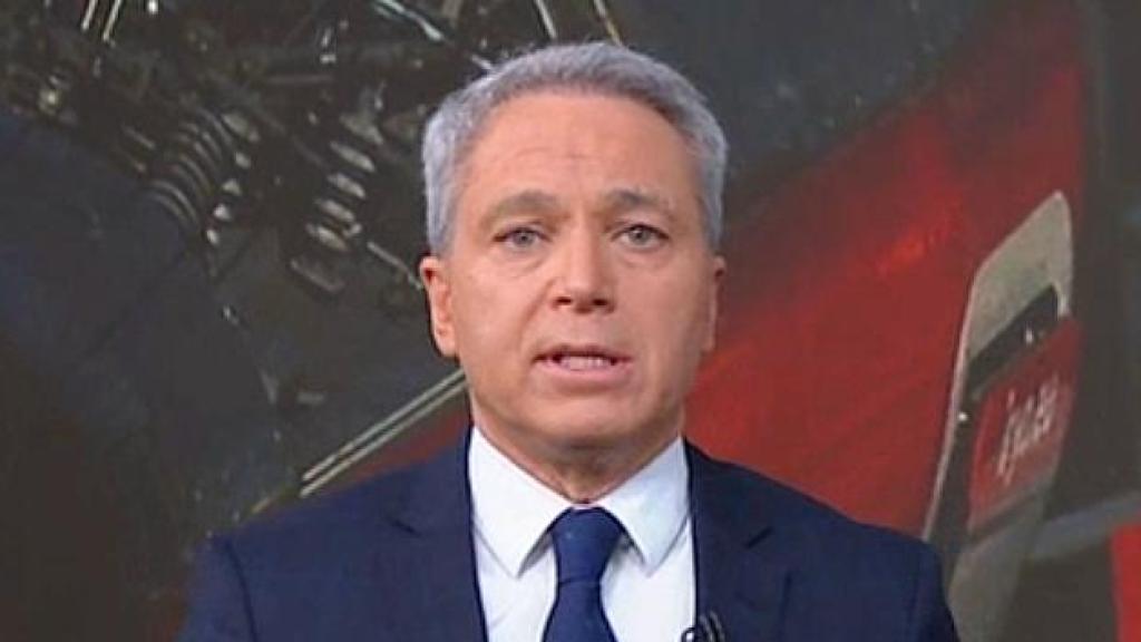 Vicente Vallés, presentador de 'Antena 3 Noticias'.