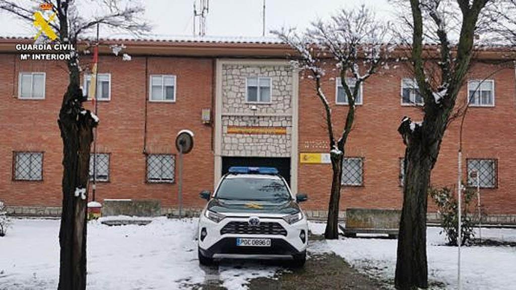 Imagen de un vehículo de la Guardia Civil.