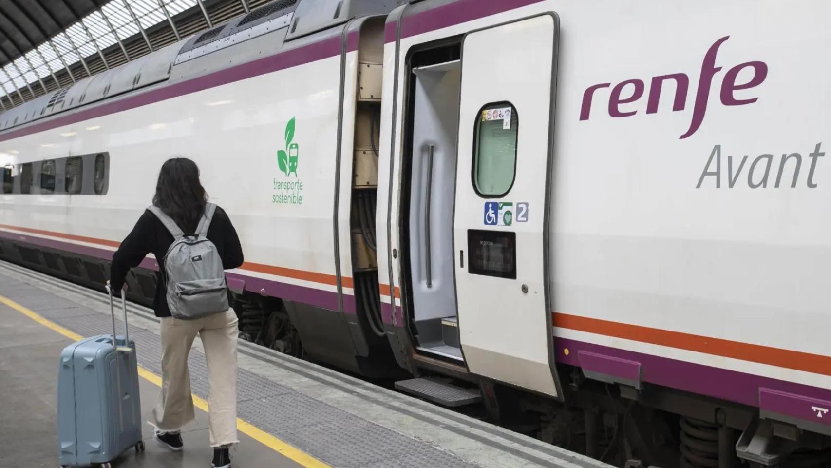 Un tren Avant de Renfe