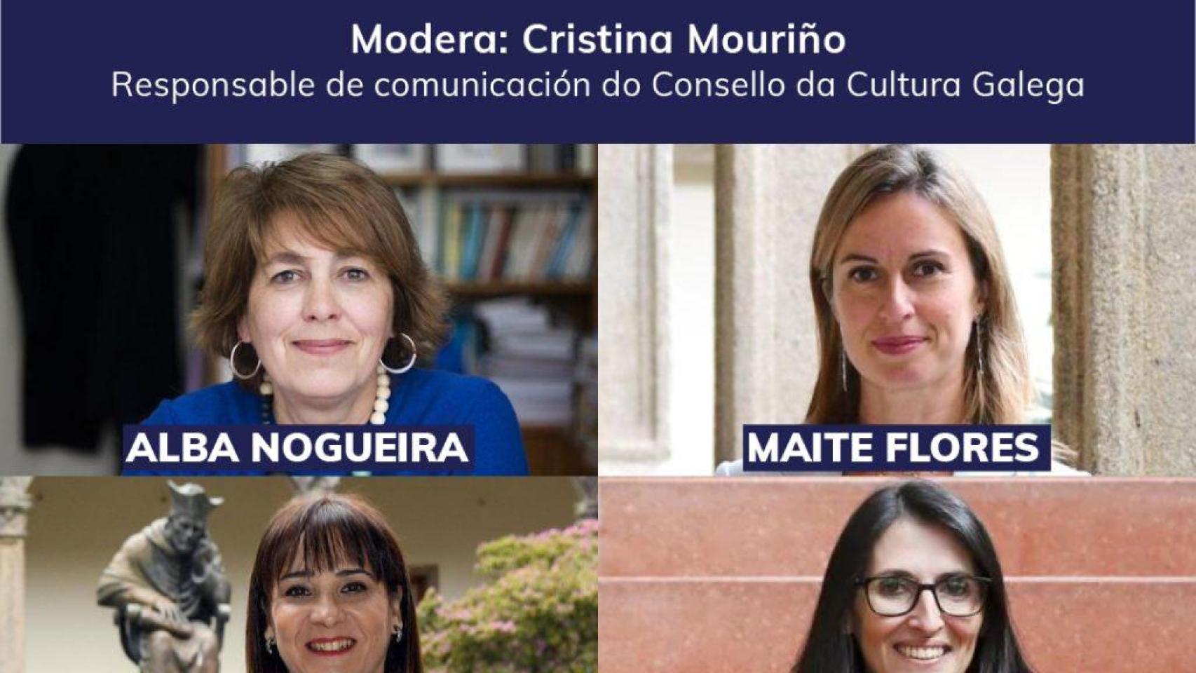 Las cuatro aspirantes al rectorado de la Universidad de Santiago debatirán este jueves