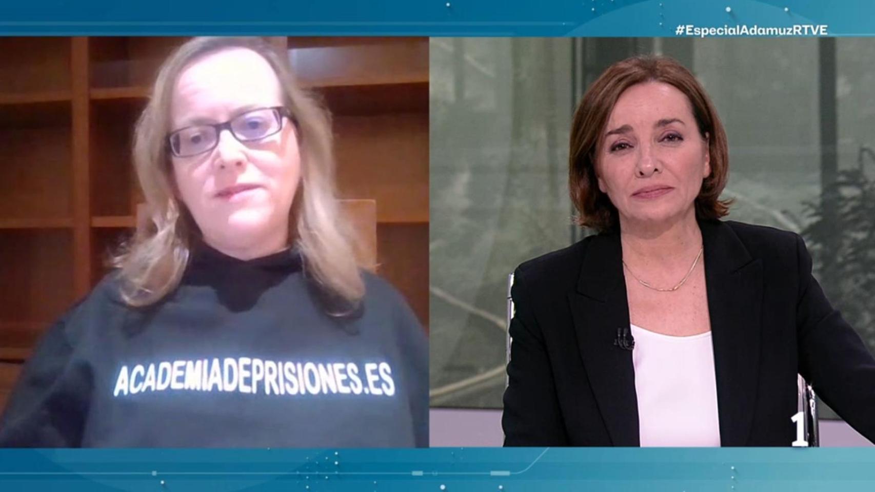 Raquel López y Pepa Bueno, en el especial informativo por la tragedia de Adamuz.