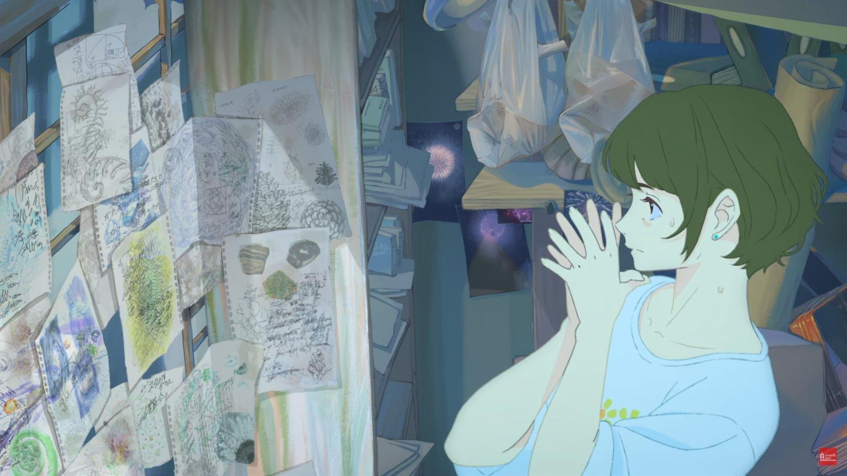 Una imagen de 'A New Dawn', la película de anime que compite en la sección oficial de la Berlinale