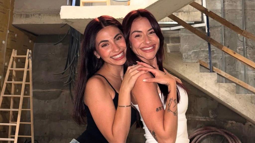 Andrea y Abril, empresarias, en una foto de sus redes sociales.