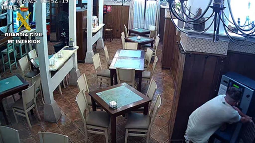 Vídeo de uno de los robos investigados en la operación 'Telealco'.