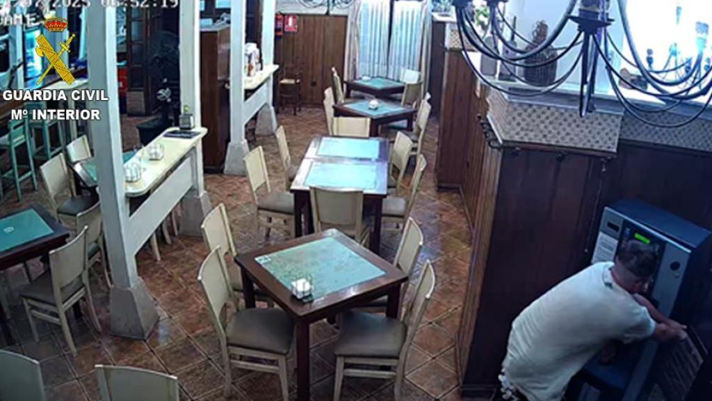 Vídeo de uno de los robos investigados en la operación 'Telealco'.