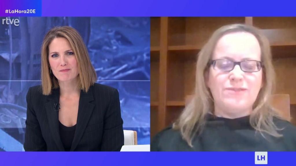 Silvia Intxaurrondo entrevista a Raquel López en 'La hora de La 1'.