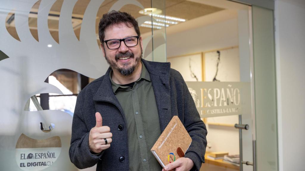 Andrés en la redacción de EL ESPAÑOL de Castilla-La Mancha.