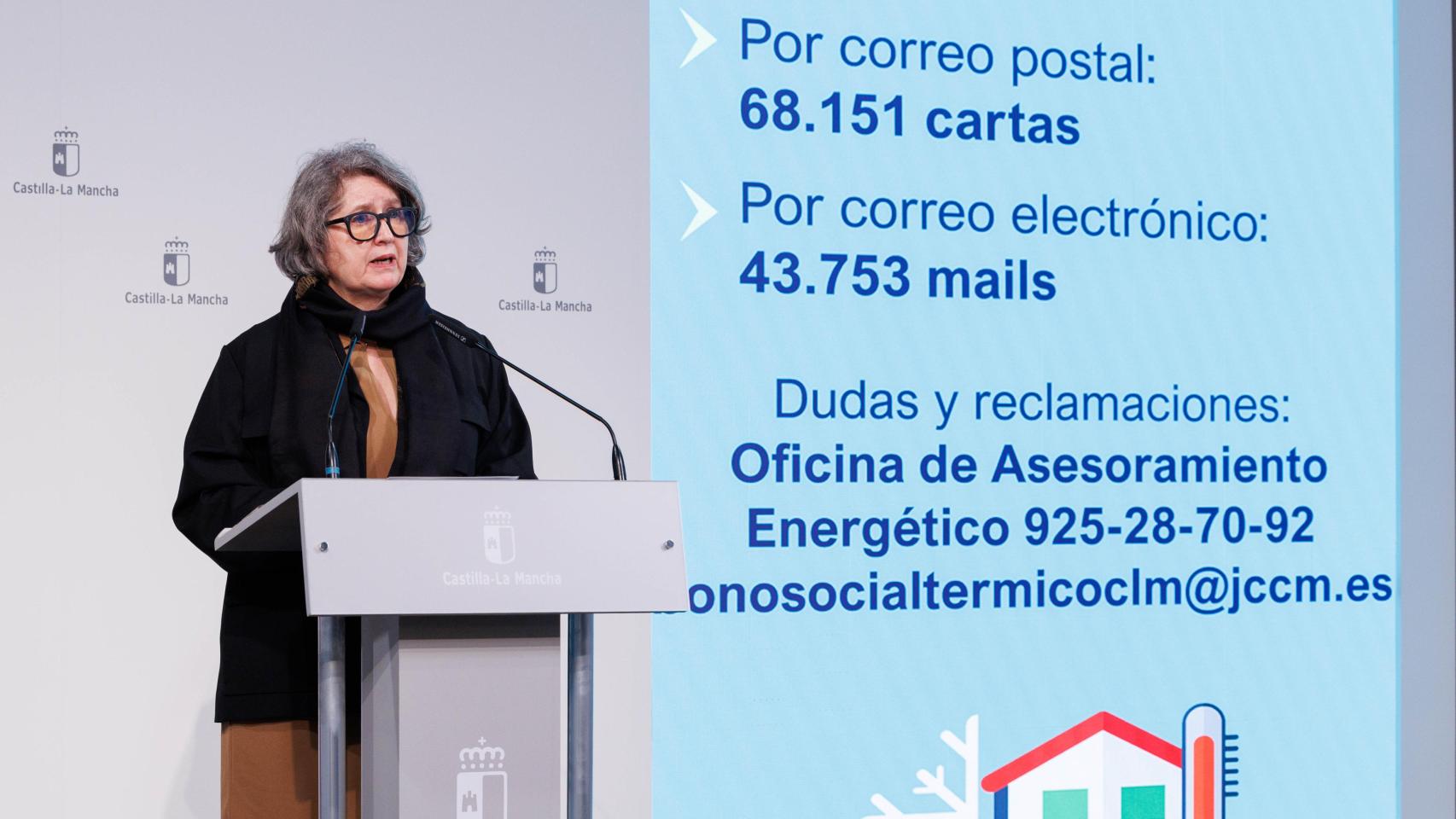 Mercedes Gómez, consejera de Desarrollo Sostenible de Castilla-La Mancha. Foto: JCCM.