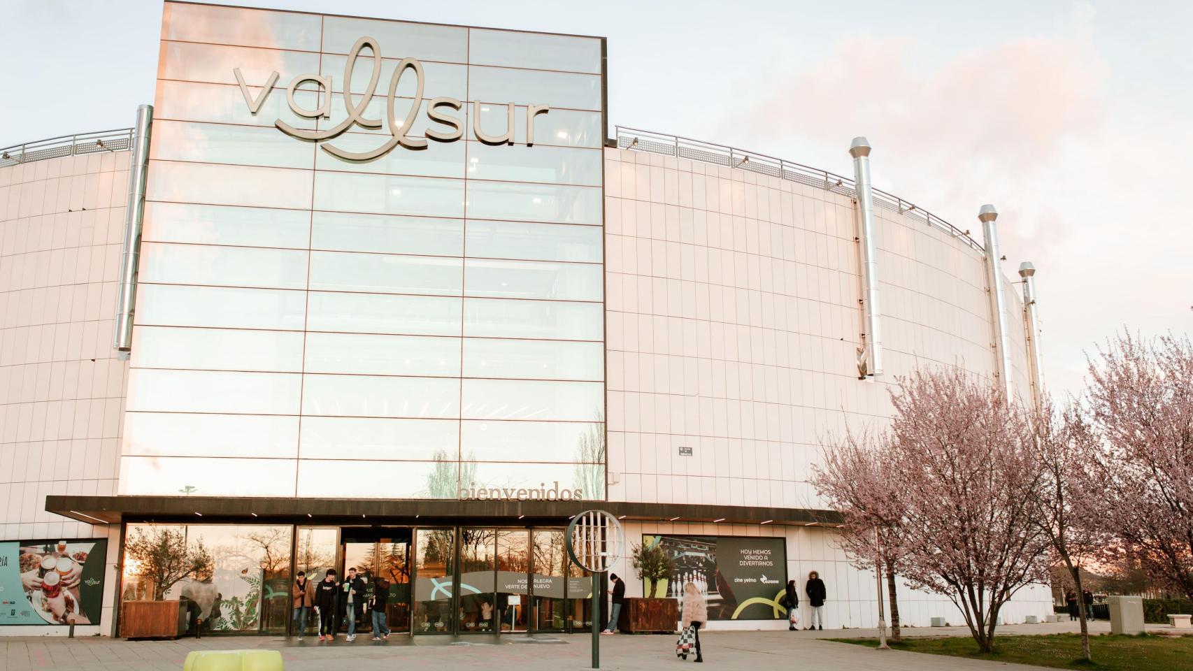Imagen exterior del Centro Comercial Vallsur.