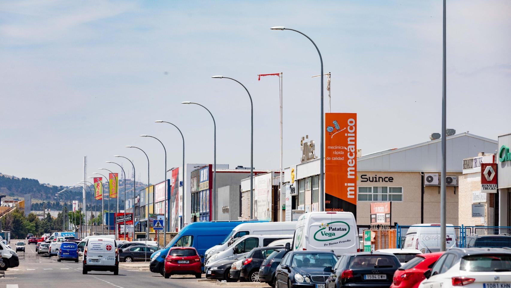 Imagen de recurso de la calle Jarama, arteria principal de la zona.