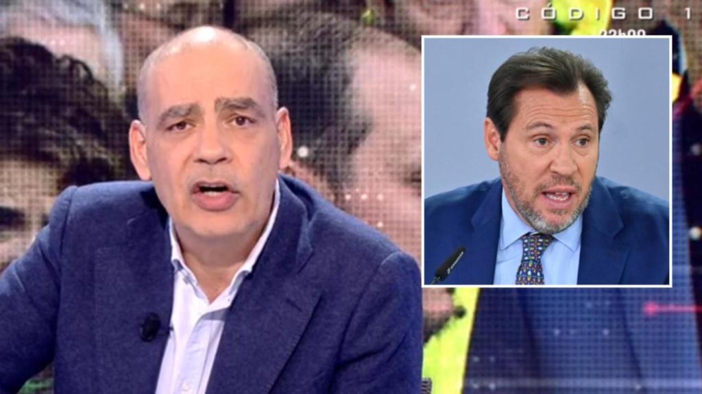 Nacho Abad y Óscar Puente, en un fotomontaje de BLUPER.