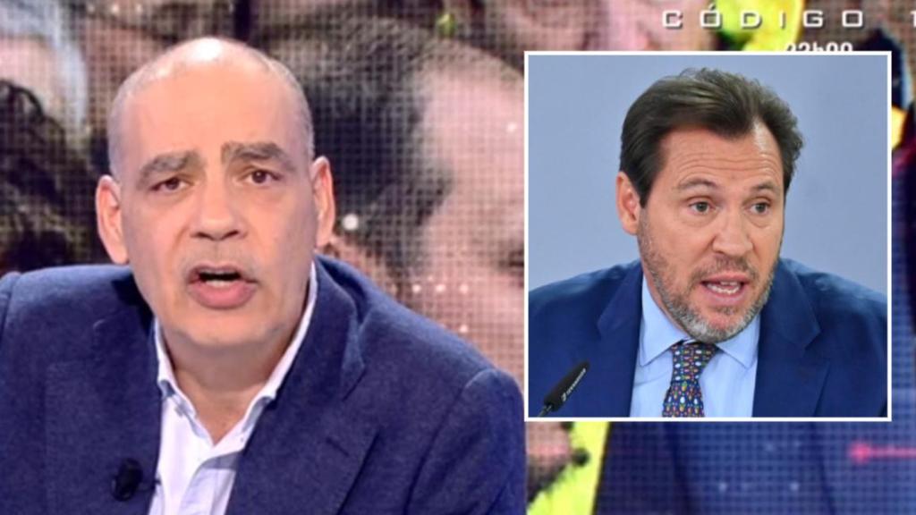 Nacho Abad y Óscar Puente, en un fotomontaje de BLUPER.