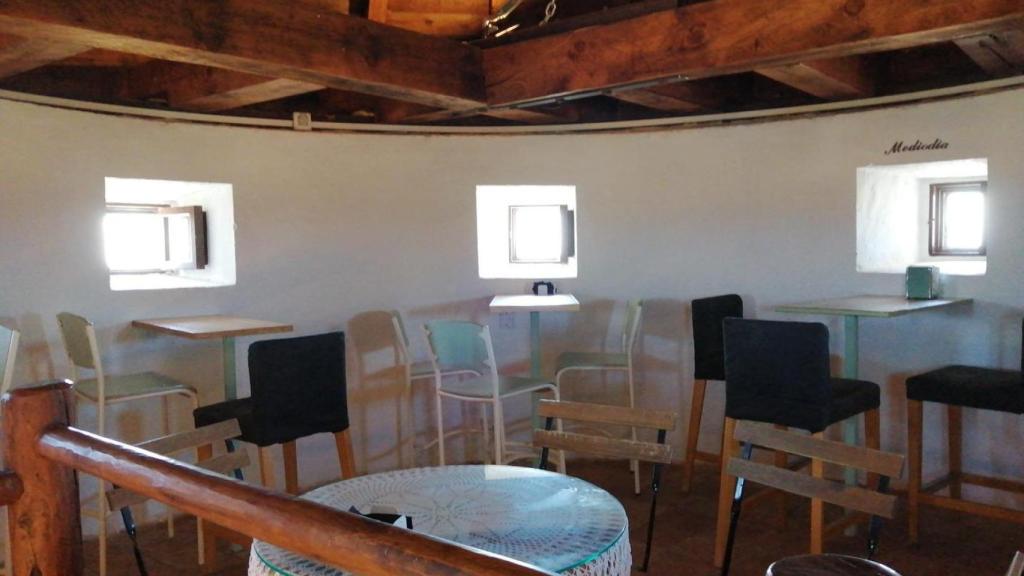 Planta superior del molino.