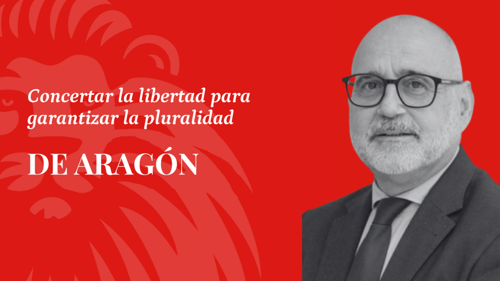 José Manuel Murgoitio, miembro de la junta directiva de Escuelas Católicas Aragón.