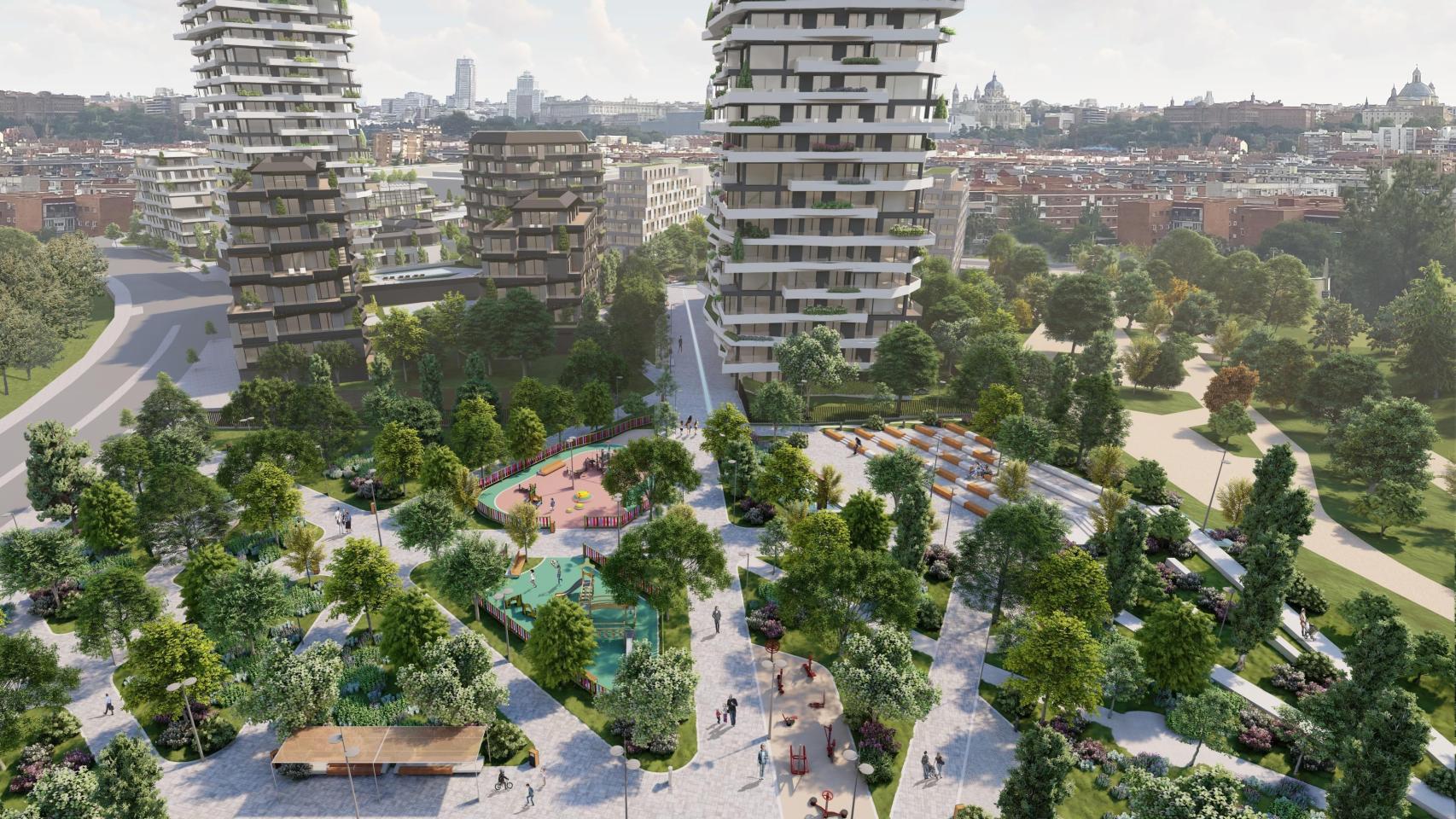 Proyecto del nuevo barrio de Ermita del Santo.