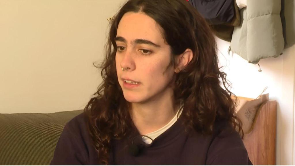 Patricia, joven inquilina en Barcelona.