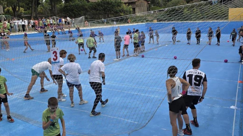 Torneo de datchball en Zaragoza.