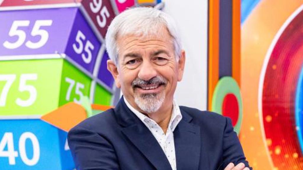 Carlos Sobera en un posado promocional de 'El precio justo'.
