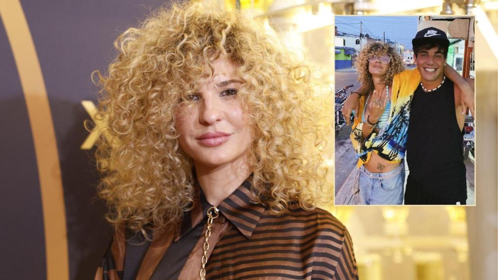 Sheila Casas, en un 'collage' de Magas.