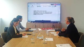 Tomiño (Pontevedra) y Cerveira afianzan su proyecto de 'Eurocidade Intelixente'.