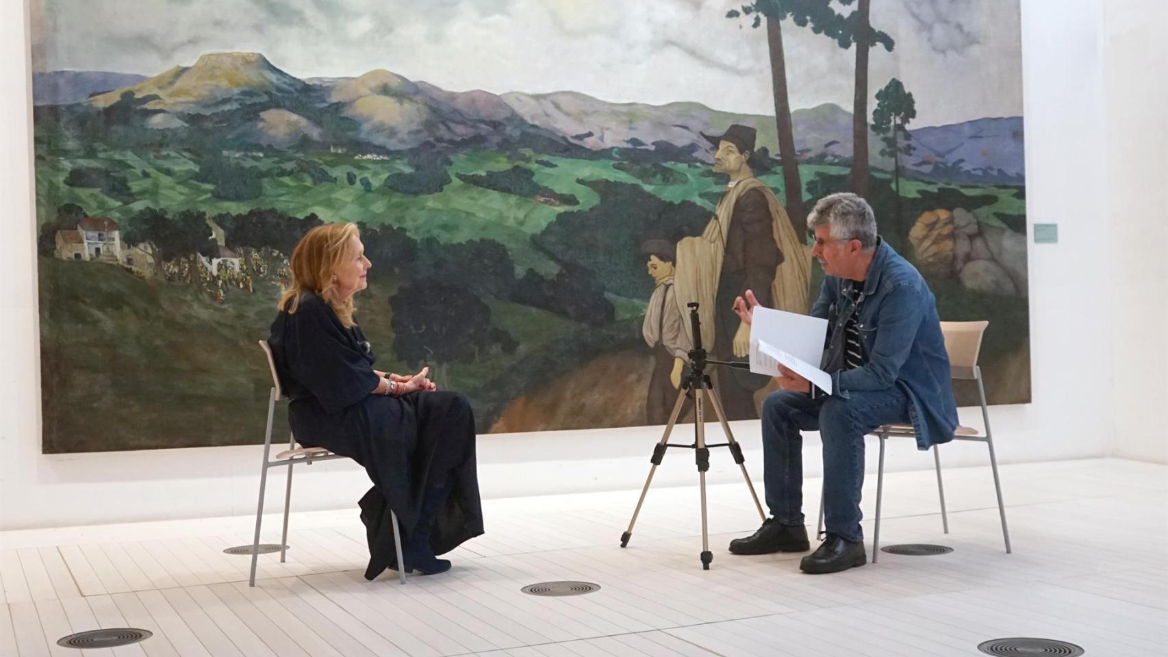 La directora del Museo de Pontevedra, Ángeles Tilve.