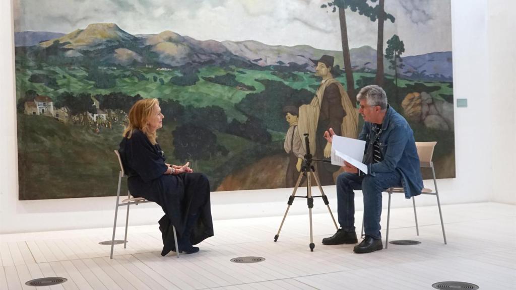 La directora del Museo de Pontevedra, Ángeles Tilve.