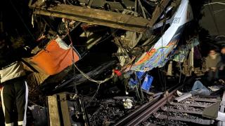 Accidente de tren de Rodalies en Gelida.