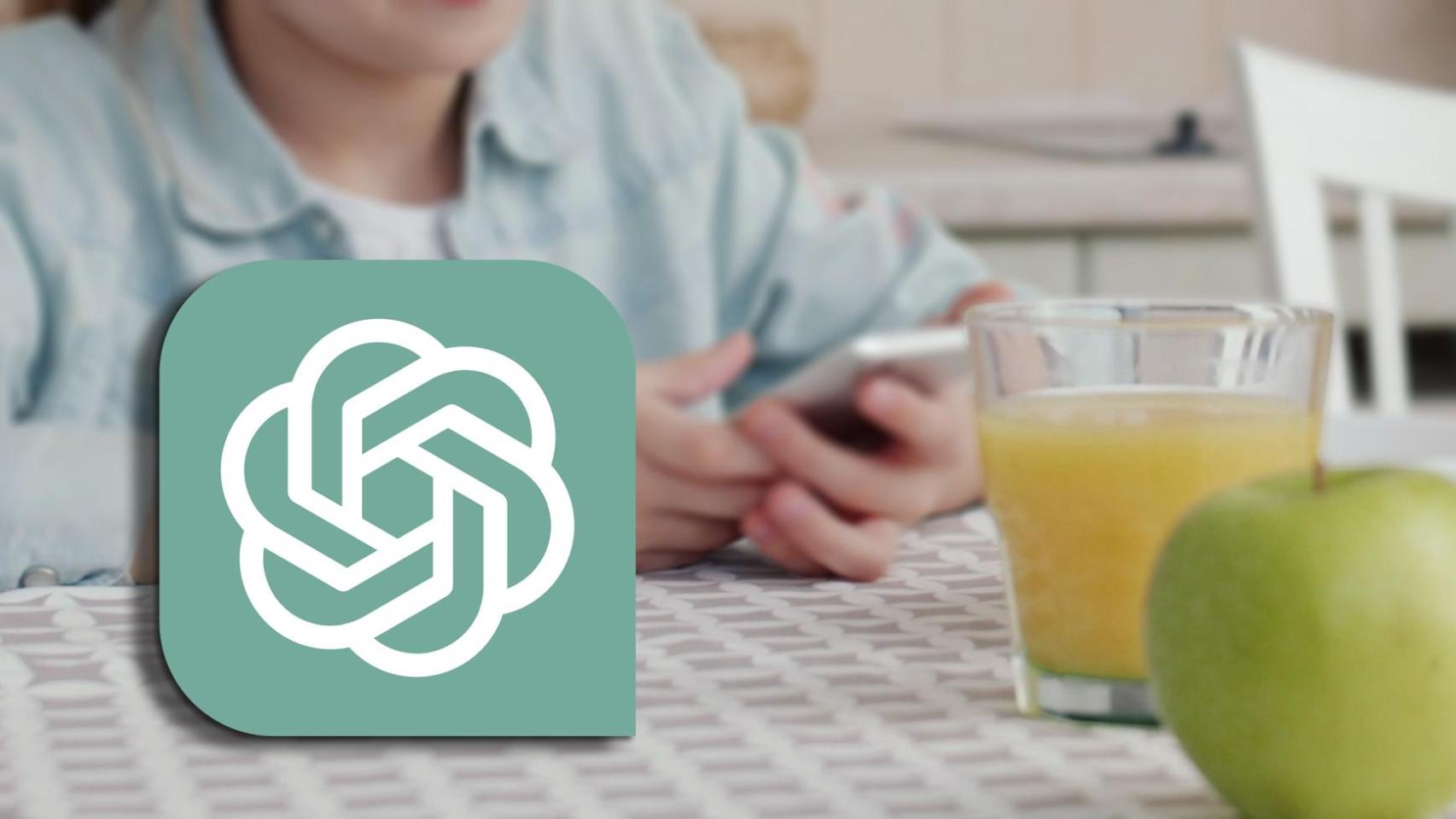 Fotomontaje inspirado en ChatGPT