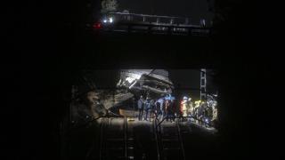El tren accidentado, a 20 de enero de 2026, en Gelida, Barcelona, Catalunya (España).